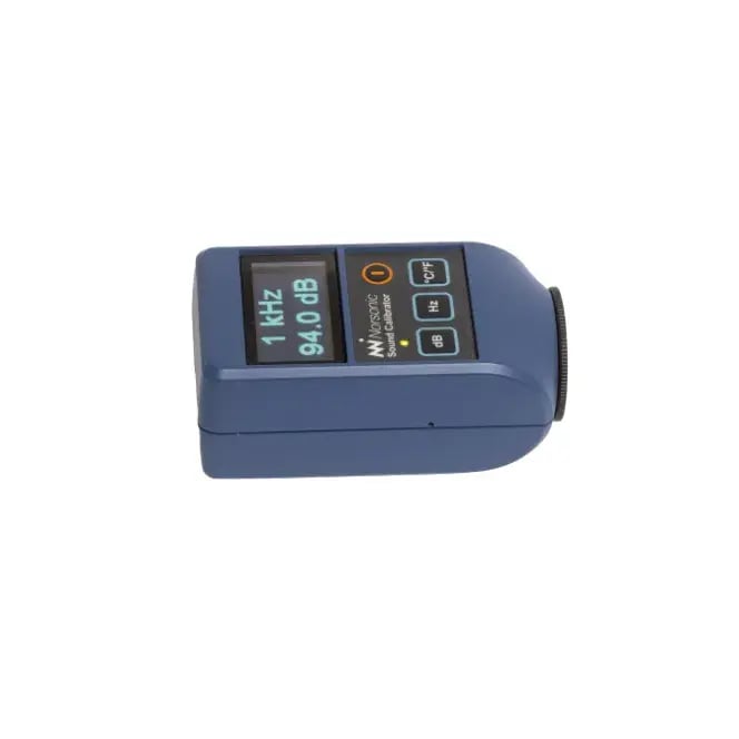 Nor1256 sound calibrator from the side