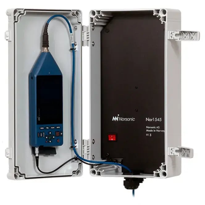 Nor1545 cabinet for environmental monitoring