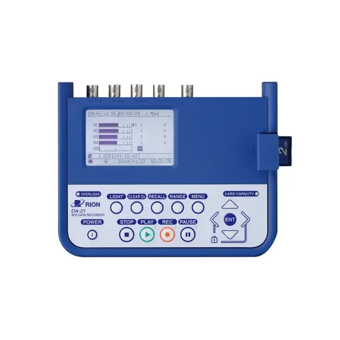 DA-21 data recorder from Rion