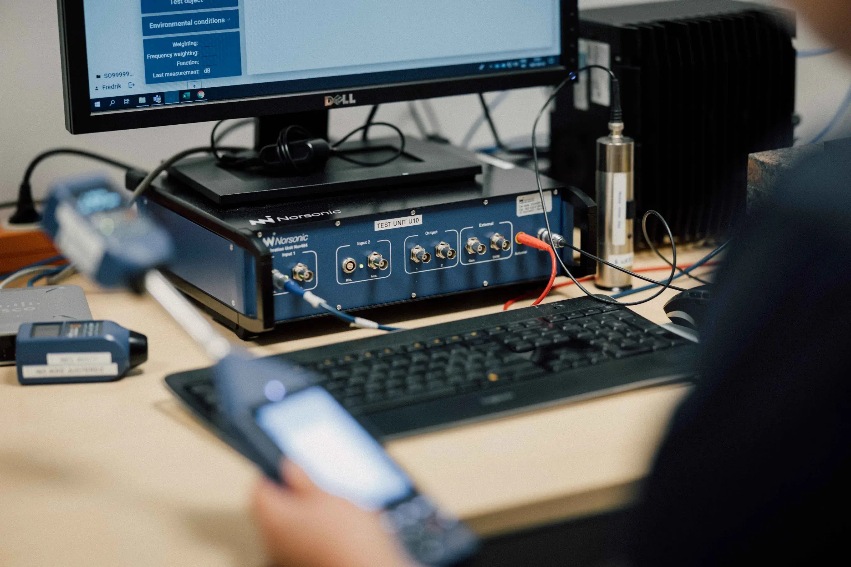 Nor1525 Calibration system