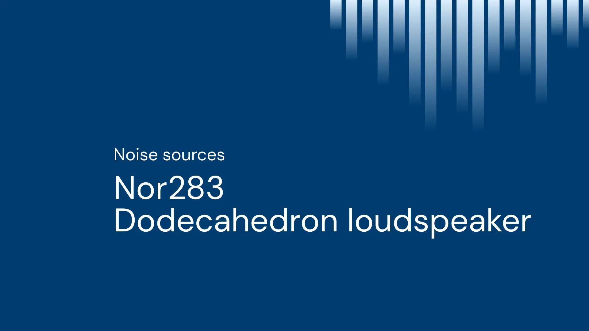 Noise source - Nor283-Video-thumbnail