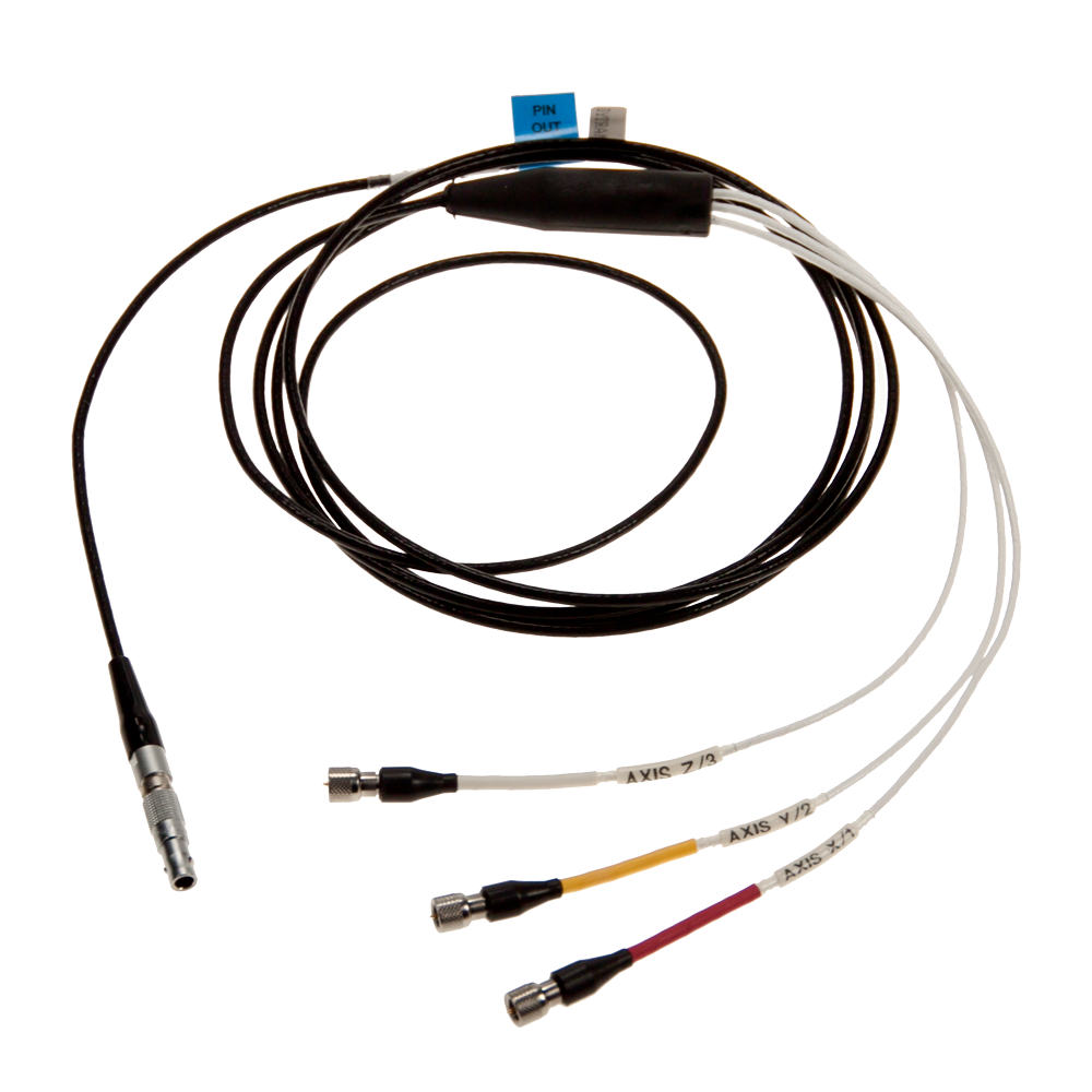 Norsonic Nor4562 cable for use with Nor133 and Nor136 vibration meter
