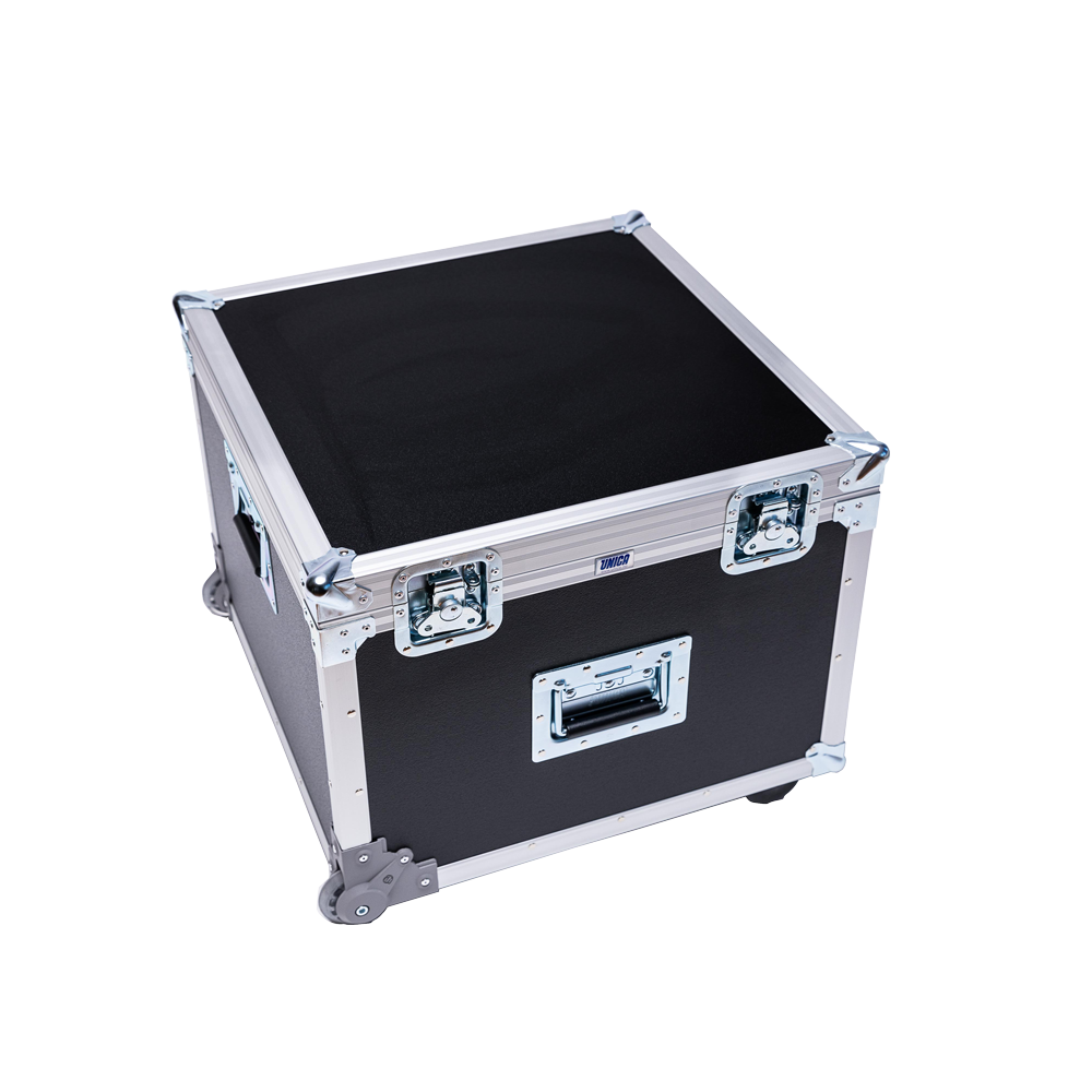 Norsonic Rugged flight case Nor1327C for Hemi-dodecahedron Loudspeaker Nor275, tripod, Power Amplifier Nor280/Nor282 and miscellaneous accessories.