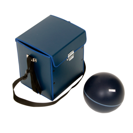 The Impact Ball Nor279 is a product developed for use as an impact source for measurements of impact sound insulation performance – for example of floors in collective housing.