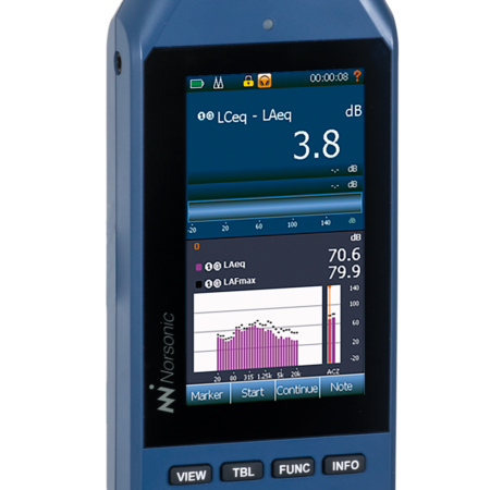 Norsonic Nor145 sound level meter - noise at work application