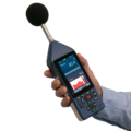 Norsonic Nor150 sound and vibration analyser - handheld analyser