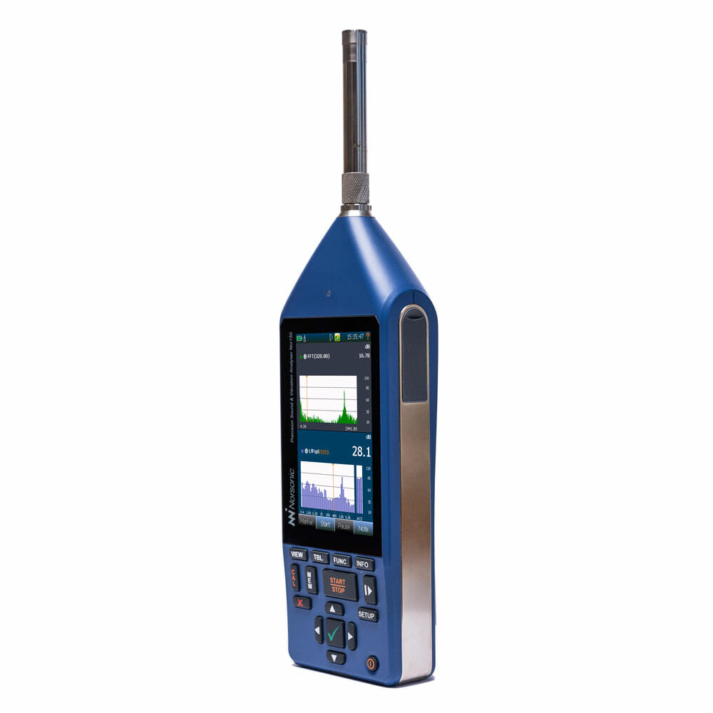 Norsonic Nor150 sound and vibration analyser